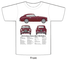 Aston Martin DB2/4 MkI Mulliner 1953-55 T-shirt Front
